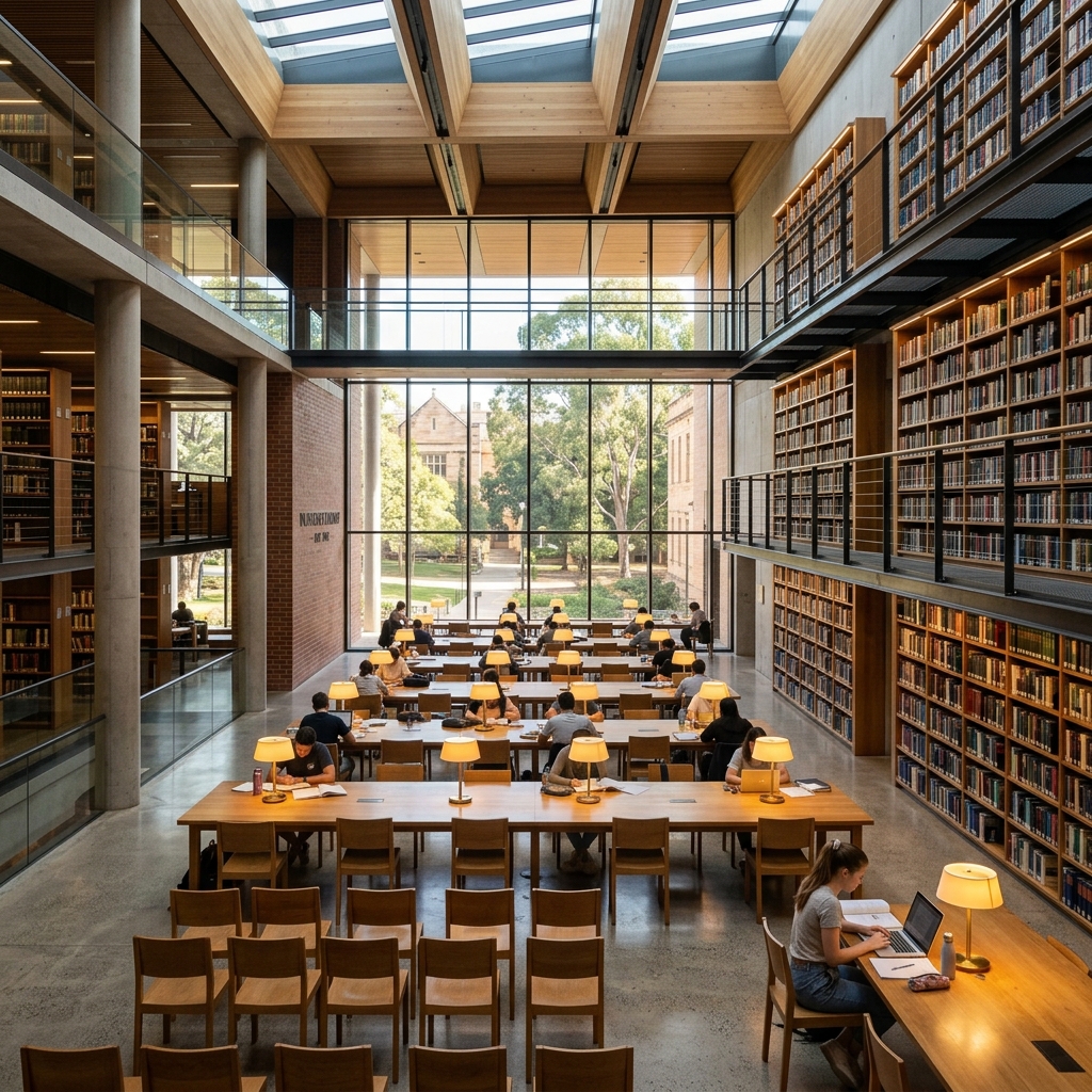 IIITP Central Library interior